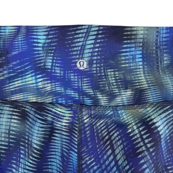 Lululemon Wunder Train High-Rise Tight In Shapeshifter Flux Blue Multi Size 6 - Picture 8 of 9